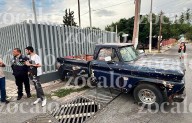 Conductor ebrio provoca accidente vial, se negó a los auxilios y fue arrestado