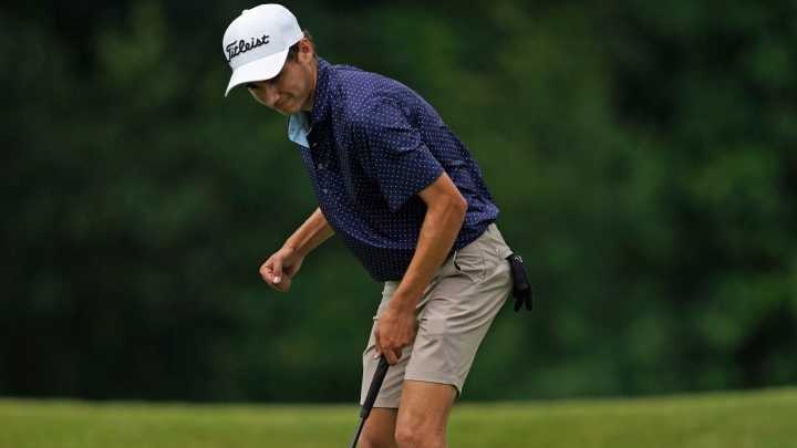 AJ Colonna makes birdie to beat Joey Iaciofano for the RI Jr. Amateur