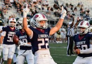 Liberty football pulls away from Central Catholic in 2nd half of home win