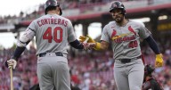 Winn drives in 3 runs, Cardinals take advantage of De La Cruz's error in 10th for 7
