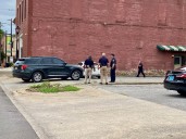 Man shot dead in Woodlawn parking lot as he was about to start work