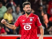 'Big brother' Giroud strikes late to lift Lille past Monaco