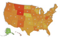 Map Shows States Where Social Security Field Office Staff Has Been Reduced