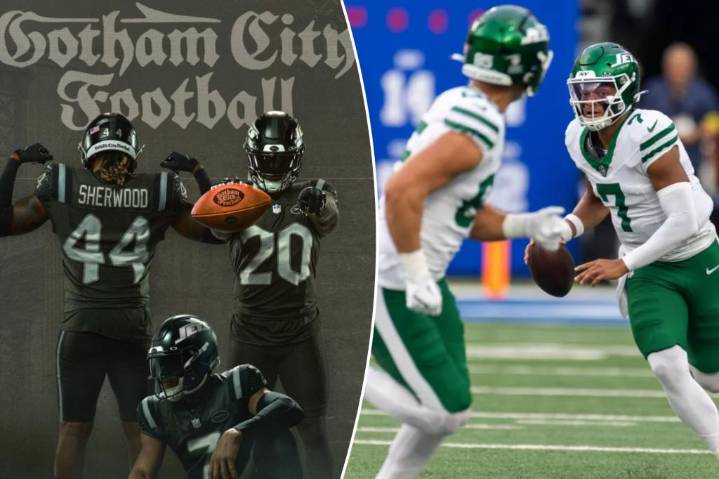 Jets unveil new 'Gotham City Football' jerseys ahead of 2025 season