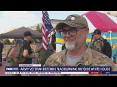Army veteran who burned flag challenges DC's top prosecutor: "Bring up charges"