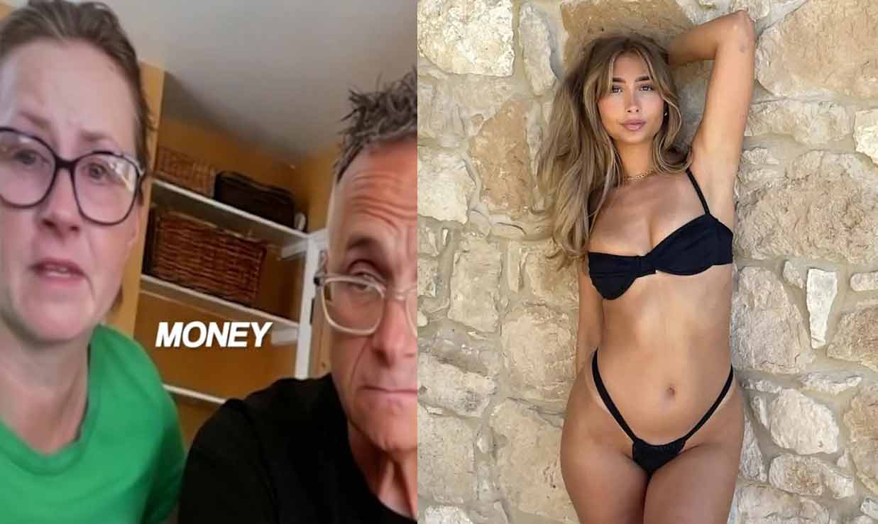 Padres de modelo de OnlyFans ofrecen vender su casa para que deje el oficio
