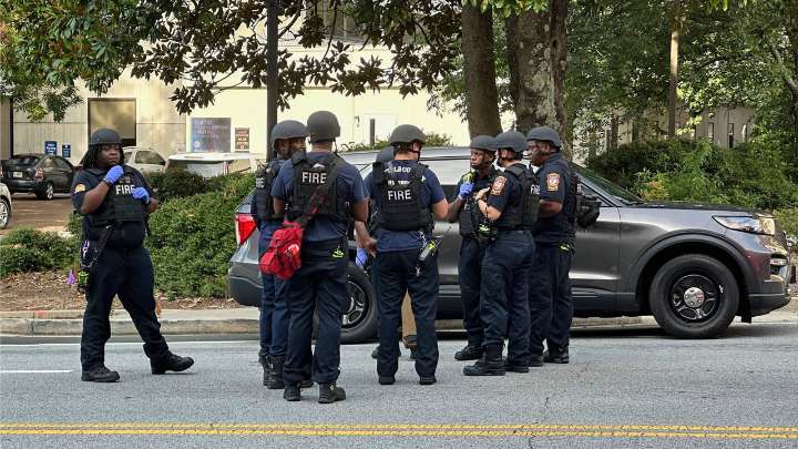 Police say suspected shooter dead, police officer injured at Emory University