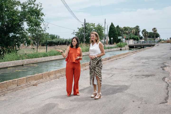 Diez meses de trabajos en el Camí de l’Obra para rehabilitar el asfaltado de esta vía de la Marjaleria