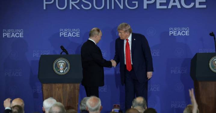 Trump y Putin coinciden en ‘gran avance’ en conversaciones en Alaska sobre Ucrania