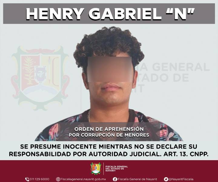 POR EL DELITO DE CORRUPCIÓN DE MENORES