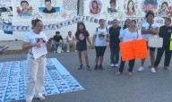 Realizan colectivos protestas en Cancún por el Día de las Víctimas de Desapariciones Forzadas