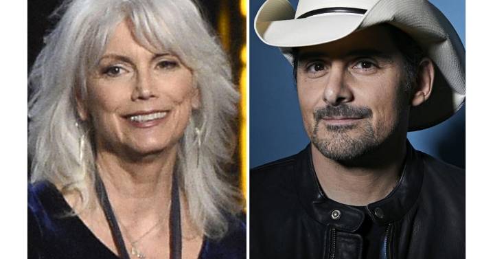 Emmylou Harris and Brad Paisley are headed for Nashville Songwriters Hall of Fame