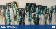 Vivi Berthet regresa a BADA Argentina 2025 con su pintura asfáltica abstracta