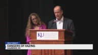 KU students hear from parents of PSU student who died in hazing incident