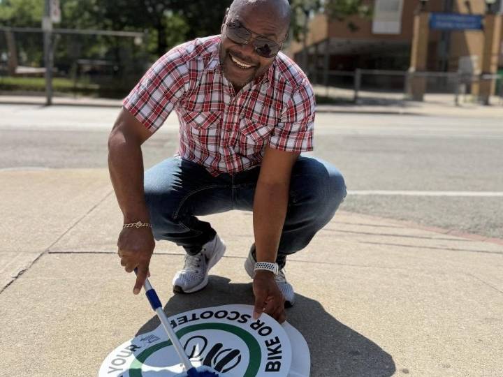 'Shameless' councillor puts name all over ward’s sidewalks
