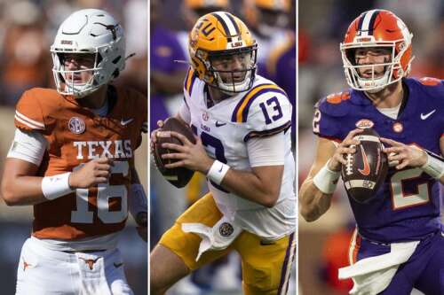 College football Week 1: Three top-10 games so early in season is a first; Texas