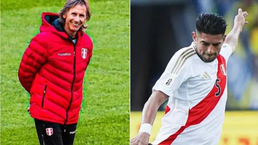 "Te pegaba mal": Ricardo Gareca habló del juego de Carlos Zambrano en la Selección Peruana