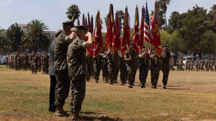 New general takes command of I Marine Expeditionary Force at Camp Pendleton