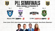 ESPN Exclusively Presents Premier Lacrosse League Semifinals, Live from Philadelphia