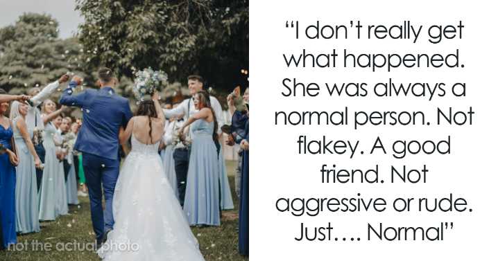 Woman Suddenly Turns Flaky, Misses Her Friend’s Wedding And Sends “Malicious” Voicemail