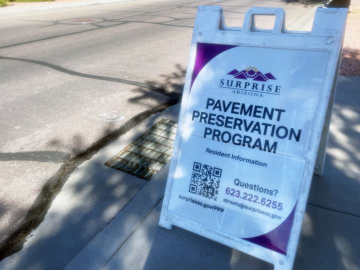 Pavement work to shortly close stretch of road in northwest Surprise