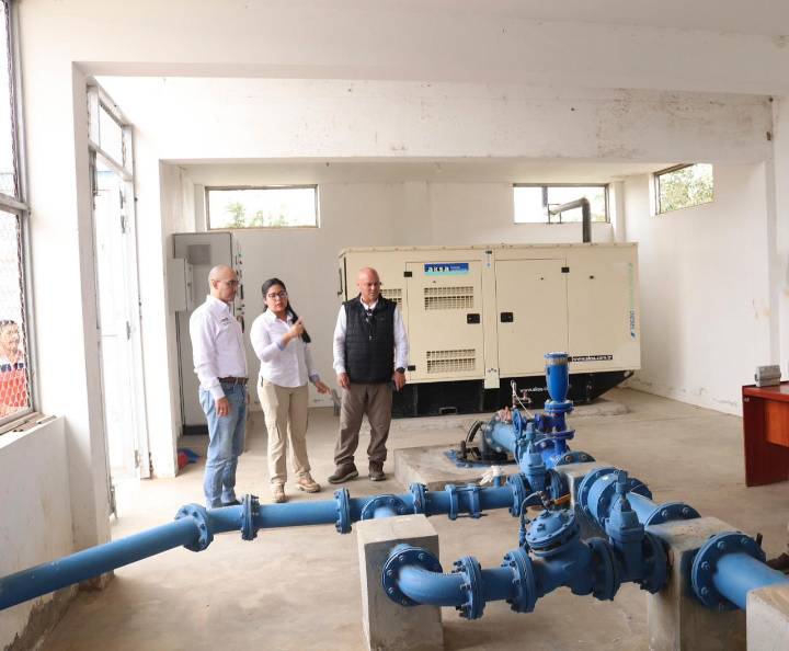 Supervisan la repotenciación de pozos de agua y la PTAP Curumuy