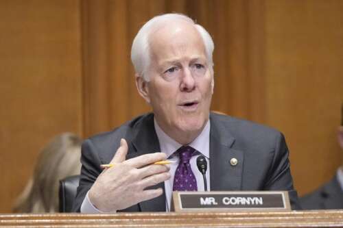 GOP Sen. Cornyn says FBI will help locate Texas Democratic lawmakers