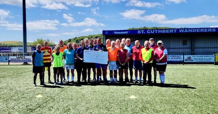 Walking football in Kirkcudbright receives £1,500 boost from Tesco shoppers