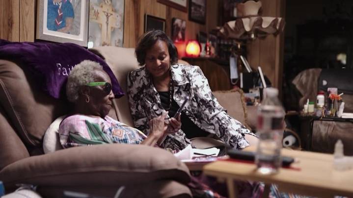 94-year-old woman sees suspects who stole her land caught