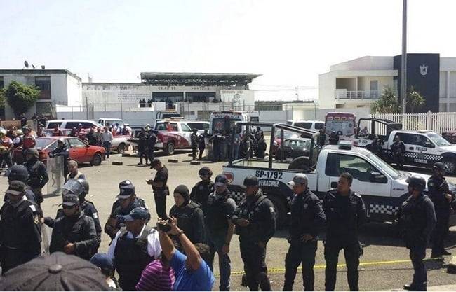 Arrojan explosivos desde un dron en penal de Tuxpan, Veracruz