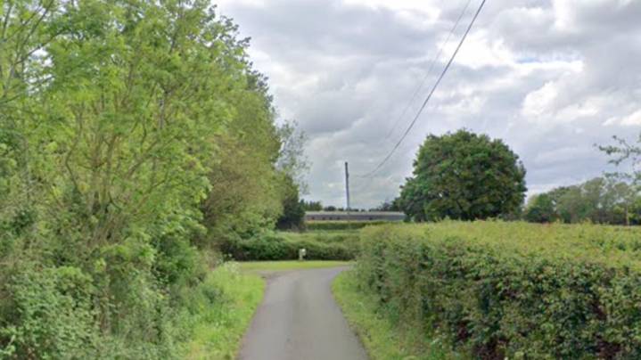Man dies after tractor drives through fields and crashes into parked vehicles near Tewkesbury