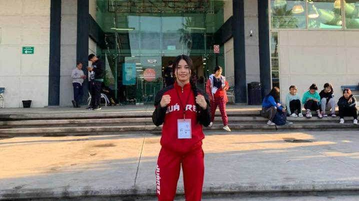 Valentina Muñoz, juarense lista para debutar en el boxeo profesional