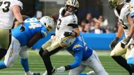 Watch 305-pound TeRah Edwards intercept Stetson Bennett