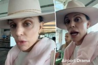 Bethenny Frankel threatens to 'throw down' against impatient traveler in airport tirade