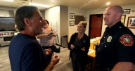 Man who had heart attack behind the wheel reunites with Vacaville Fire crew that saved his life
