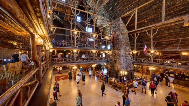 Travel Wyoming: Old Faithful Inn Is Still Architectural Icon Of National Park Service