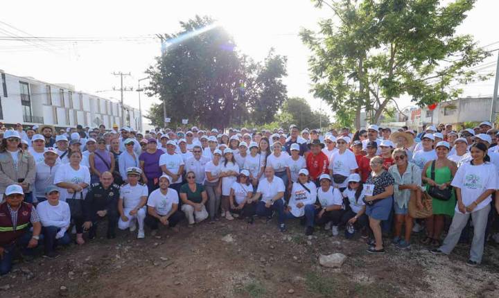 Crea Ana Paty Peralta un Cancún más verde con programa de arborización urbana