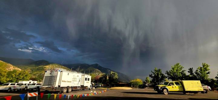 Willard Peak Fire reaches 41% containment, fire crews 'comfortable' with stopped progression