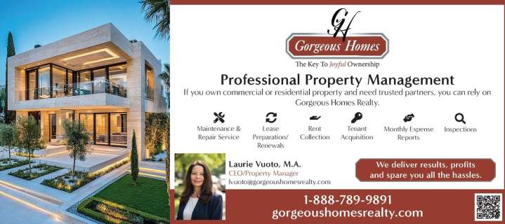 Gorgeous Homes Realty provides full-service property management