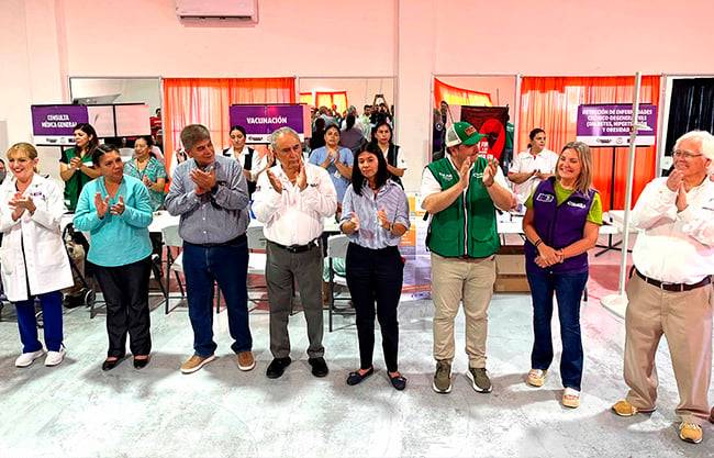 Inicia caravana de salud en Altos de Santa Teresa