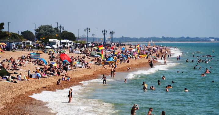 UK weather to be hotter than France as September heatwave map turns red