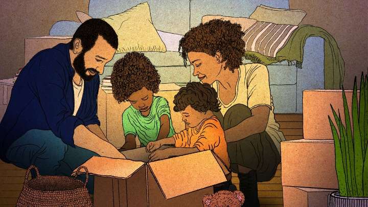 Moving to a new home or school can stress kids out. How to make it more manageable