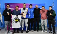 Yamil Peralta visitó Chubut Deportes