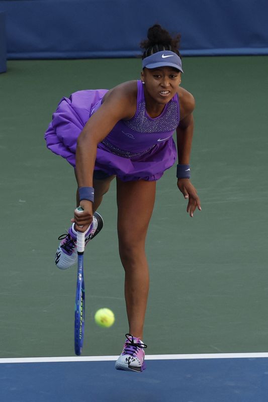 Tennis-Osaka shines to set up U.S. Open last
