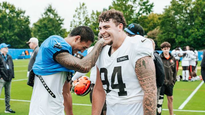 Tetairoa McMillan and Mason Graham come full circle in the NFL