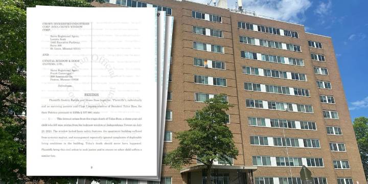 Parents of toddler who fell 9 stories dismiss lawsuit against apartment building