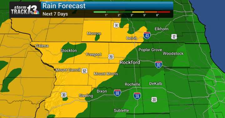 Uncomfortable Heat Continues, with Rounds of Storms Bringing Heavy Rain