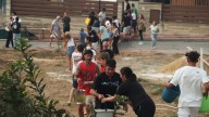 El incendio de Molinaseca, en fotos