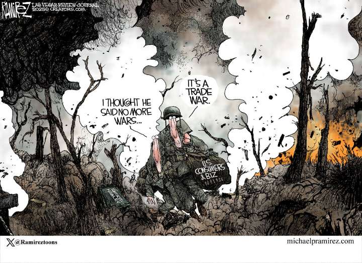 CARTOON: Tariff troubles | Michael Ramirez