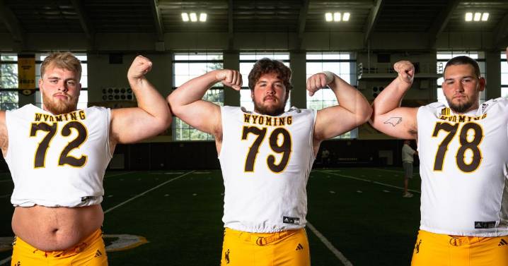 Walsh, Barnett and King are leaders on Wyoming’s offensive line
